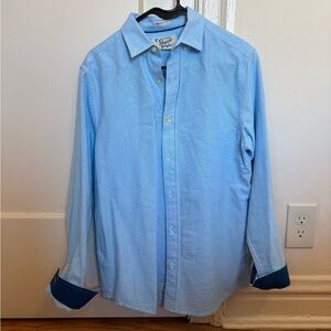Original Penguin Light Blue Casual Button Down Shirt